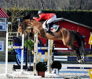 Maria Vozone Vilar regista bons resultados no CSI* de Autheuil