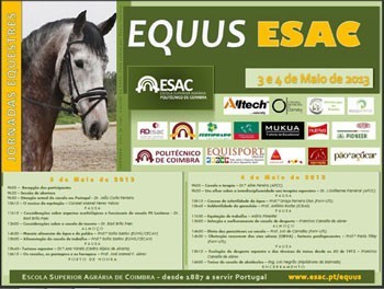 Jornadas Equestres na ESAC em Maio
