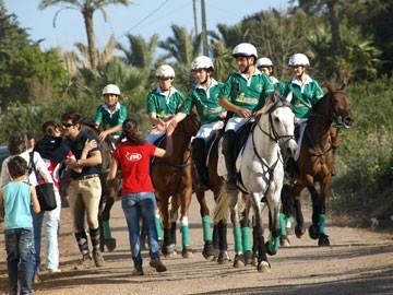 Horseball Clube de Oeiras brilhou na jornada disputada em casa