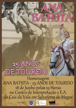 Ana Batista homenageada em Salvaterra de Magos