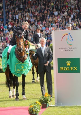 Nick Skelton wins the Rolex Grand Prix in Aachen – and writes history