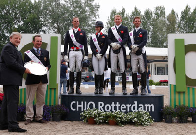 British win FEI Nations Cup™ Dressage in Rotterdam, but Dutch stay top of league table
