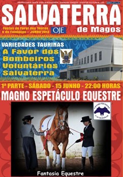 Jovens valores a favor dos bombeiros pelas festas de Salvaterra