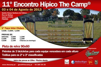1ª Taça Inter Clubes The Camp® - 3 e 4 de Agosto