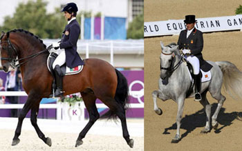 Cavalos Lusitanos e PRE na ribalta no Campeonato da Europa de Dressage na Dinamarca