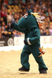 FAIR and PLAY - the mascots of the European Championships in Herning