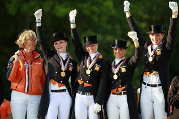 Holanda conquista o Ouro por equipas em Compiégne