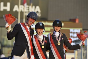 Para-dressage gold for Great Britain and Austria