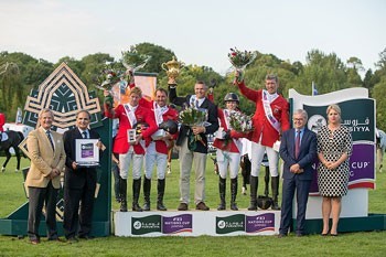 Great German win at Hickstead, but Dublin Furusiyya qualifier will be decisive