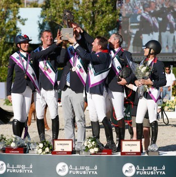 French clinch inaugural Furusiyya FEI Nations Cup™ Jumping title: Brazil takes silver