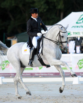 José García Mena com «Norte Lovera», Campeão de Espanha de Dressage 2013