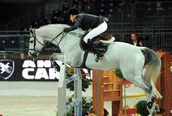 A galaxy of stars at Jumping Verona: Luciana Diniz will fly the Portuguese flag