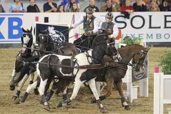 Flying start for Koos de Ronde at FEI World Cup™ Driving