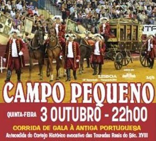 O Fausto das Touradas Reais do Século XVIII recriado no Campo Pequeno