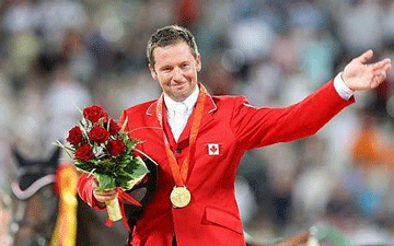 Eric Lamaze está noivo de Alexis Stein