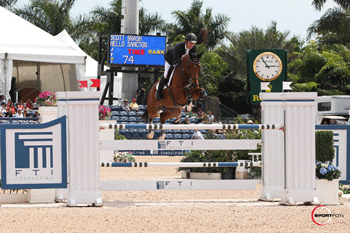 Scott Brash and Hello Sanctos Steal the Show in the Grand Prix at Palm Beach
