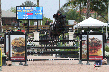 Beezie Madden and Cortes 'C' claim the Ruby et Violette Challenge Cup