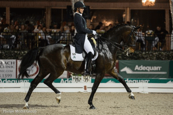 Adrienne Lyle and Wizard Earn First World Cup Qualifying Score