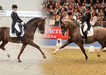 Head to head of two mighty talents at 2014 Reem Acra Final