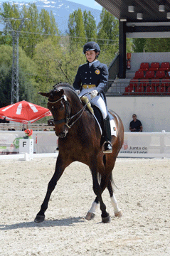 In&ecirc;s Cancio em oitavo lugar na K&uuml;r em Seg&oacute;via