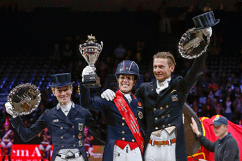 Charlotte Dujardin conquista ouro na final da Taça do Mundo de Dressage em Lyon (VÍDEO)