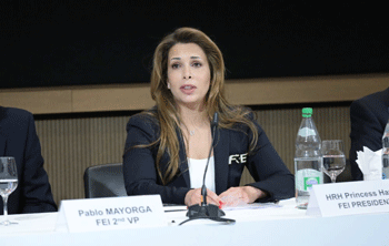 Princess Haya signals intention to stand for re-election as FEI President
