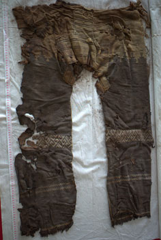 Descobertas na China as calças de montar mais velhas do mundo
