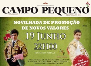 Lugar aos novos dia 19 no Campo Pequeno!