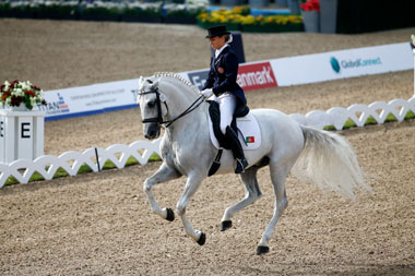 8 Cavalos Lusitanos inscritos na Dressage nos Jogos Equestres Mundiais 2014