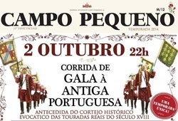 Tourada Real do Século XVIII recriada no Campo Pequeno