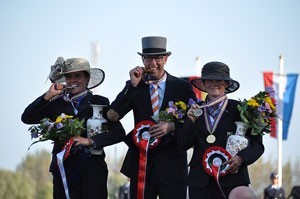 Gold for Wilbrord van den Broek and Germany