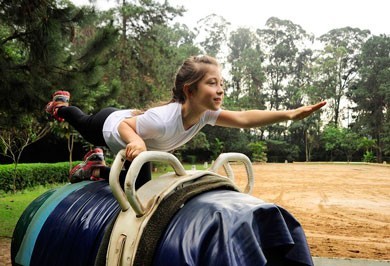 JEM 2014: Brasileira de 9 anos participa no Mundial de Volteio