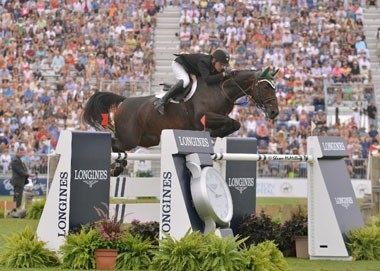 Kevin Babington Victorious In the Hampton Classic Grand Prix