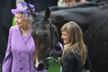 Égua da Rainha Elizabeth II desclassificada por doping