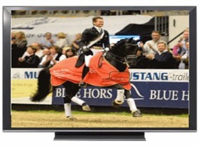 Hoje Dressage e Saltos de Obst&aacute;culos no Eurosport