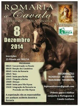 Romaria a Cavalo Estremoz - Vila Viçosa