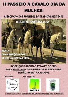 Passeio a Cavalo no Dia da Mulher na Moita