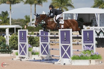 Brianne Goutal and Ballade van het Indihof win the Speed Class