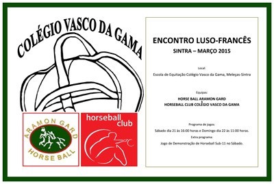 Colégio Vasco da Gama recebe equipa de Horseball Sénior francesa