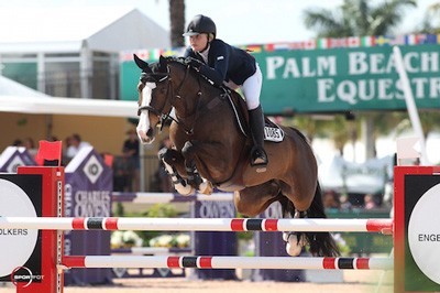 Paris Sellon and Belle win the speed class at Palm Beach