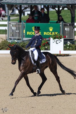 Jung Rides To Early Lead at Rolex Kentucky Three-Day Event