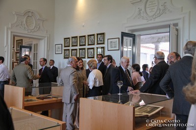 Ministra da Agricultura presente na inauguração da Biblioteca de Arte Equestre no Palácio de Queluz