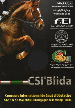 Federação Equestre da Argélia envia convite para o CSI1*