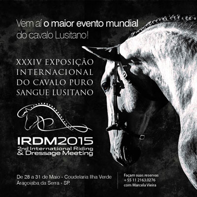 Maior evento mundial do cavalo Lusitano é no Brasil