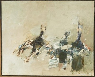 Quadro a &oacute;leo de J&uacute;lio Pomar vendido fora de leil&atilde;o por 60 mil euros