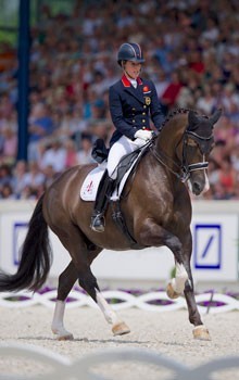 Charlotte Dujardin is looking forward to the old rivals