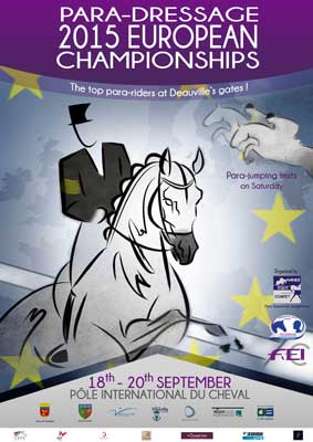 For the first time in France, the European Para-Dressage Championships : 60 days and counting !
