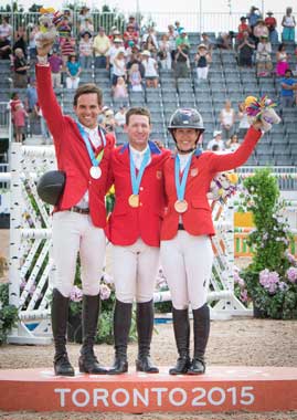 Gold for McLain Ward in Toronto