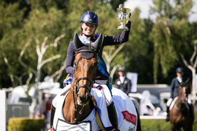 Chloe Winchester makes winning debut in Queen's Cup
