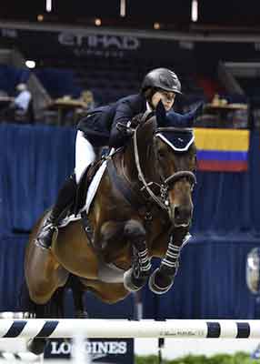 Victoria Colvin and Cafino Capture the Welcome Stake at WIHS